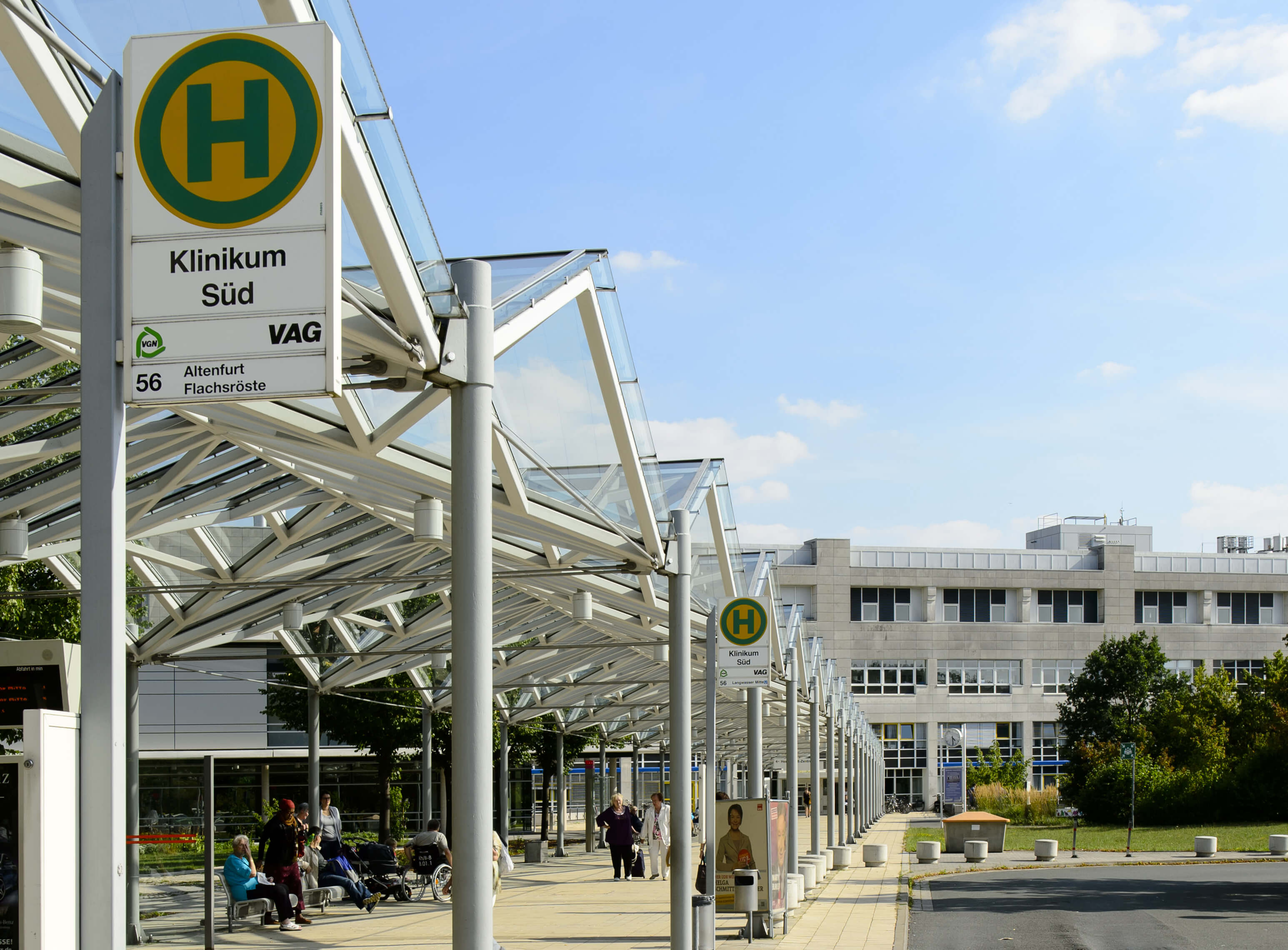 Klinikum Nürnberg Campus Süd, Bushaltestelle